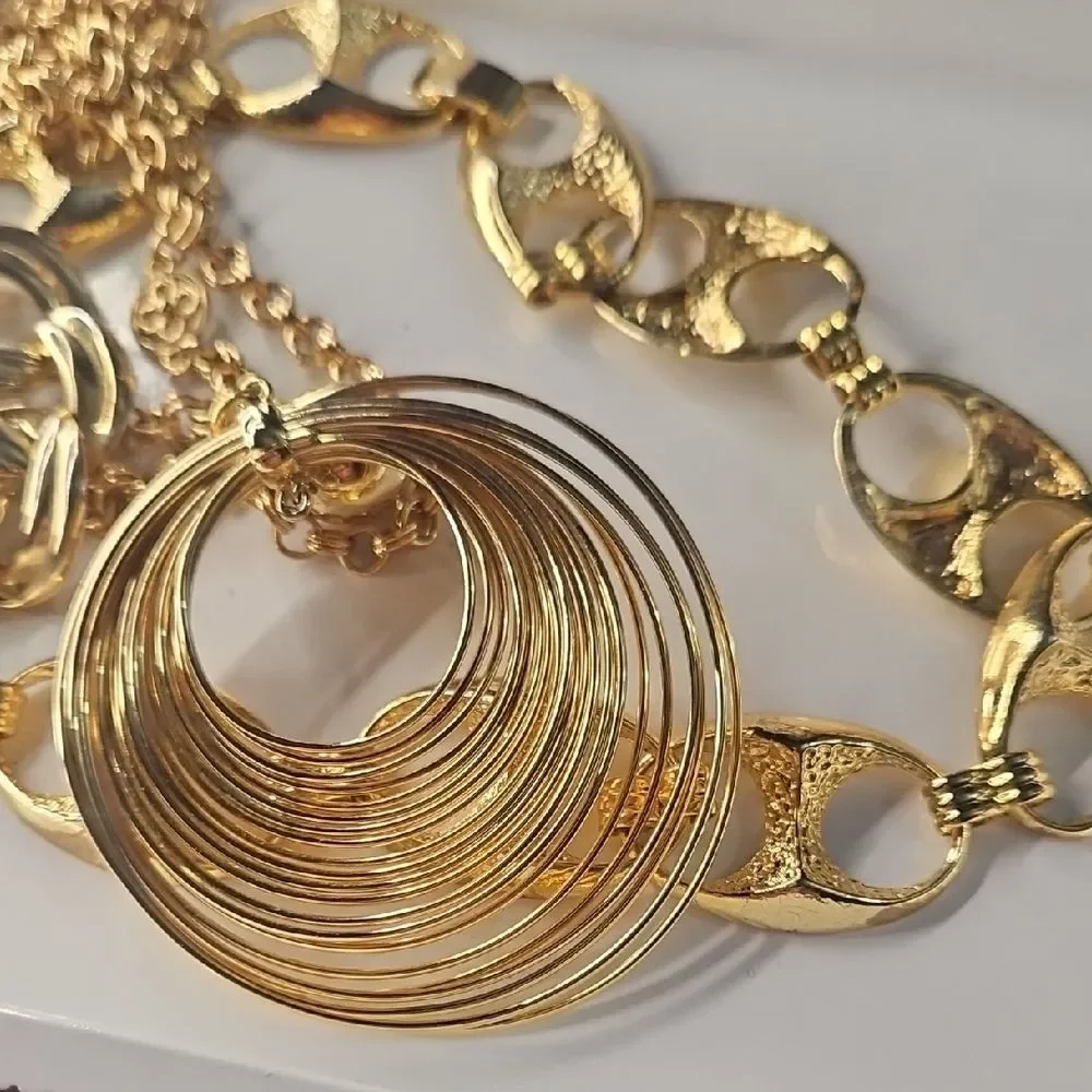 Y2K-Chic Gold-tone Jewelry Lot